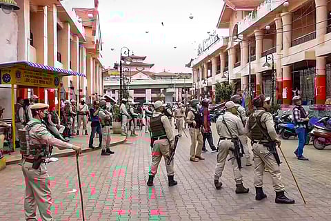 Curfew in Imphal West district